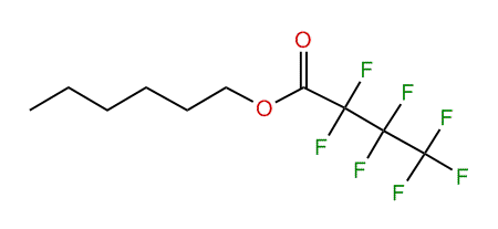 Hexyl 2,2,3,3,4,4,4-heptafluorobutanoate